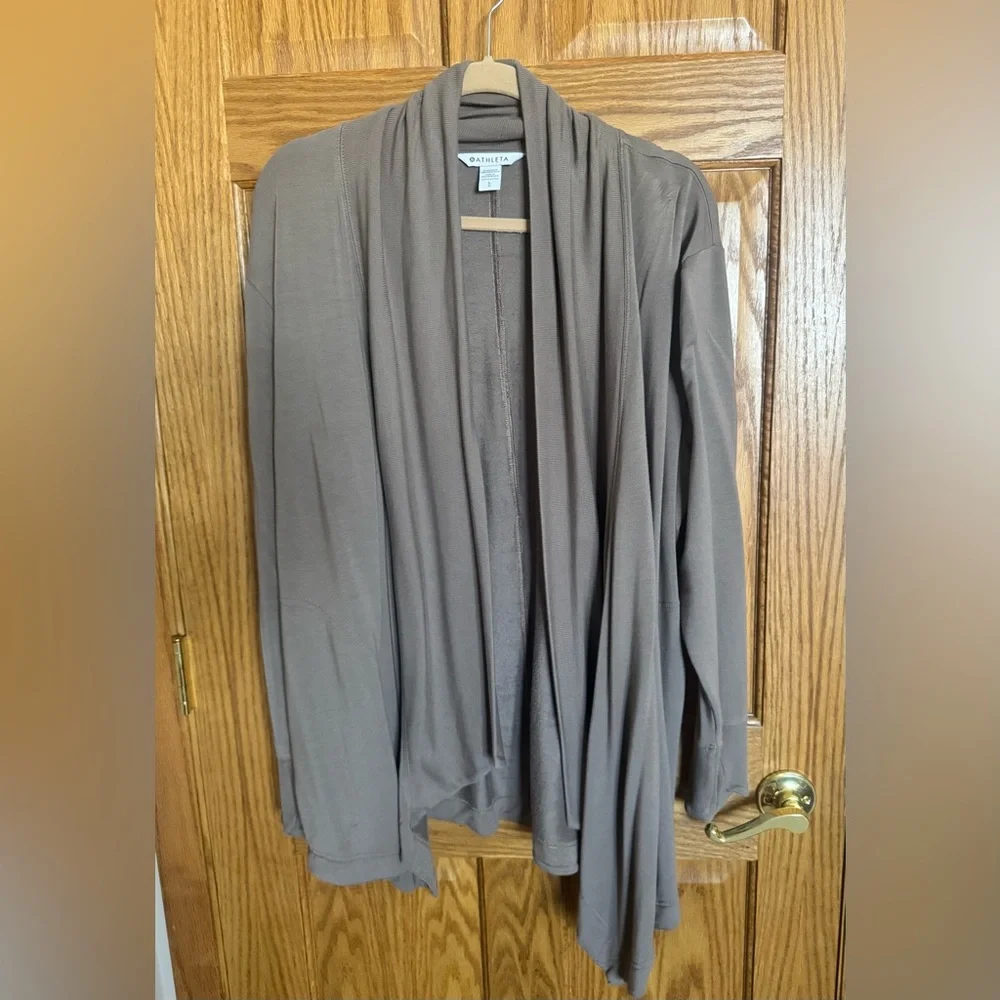 Athleta Pranayama Restore Wrap Cardigan - Large - Picture 2 of 4
